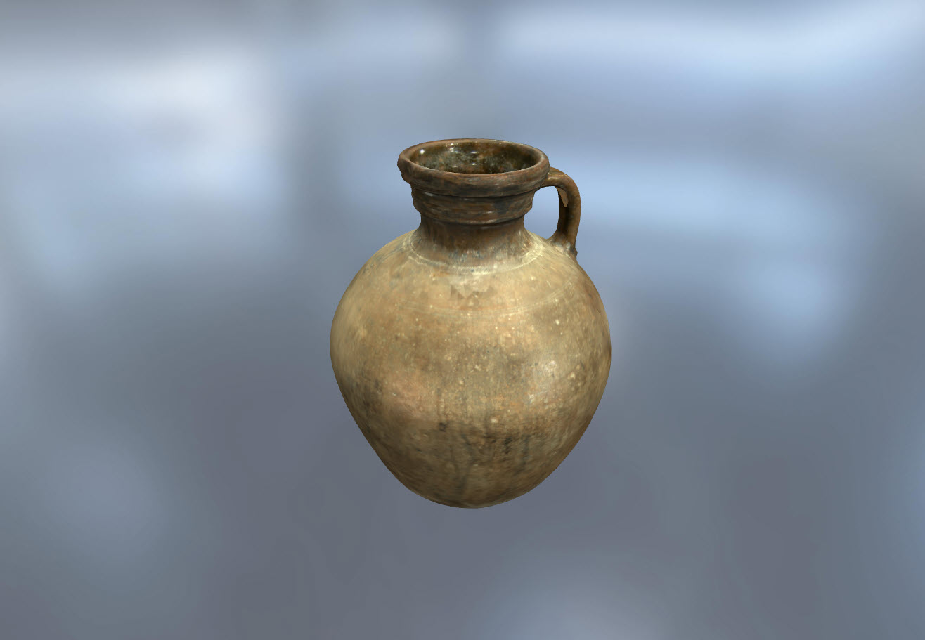 Medium-sized jug. XIII-XIV centuries