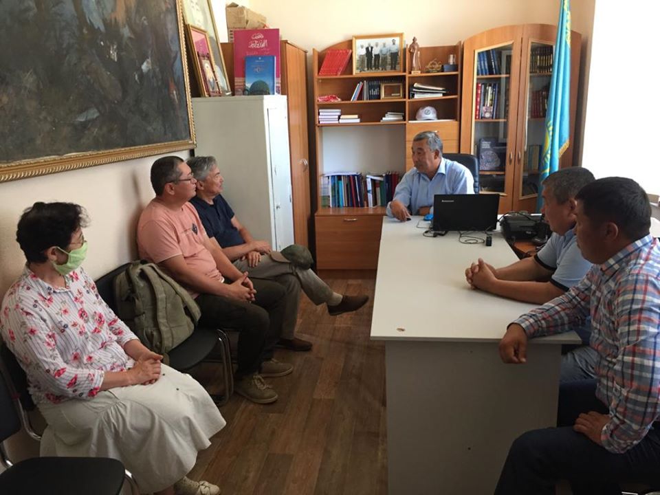 Ученые Западно-Казахстанского государственного университета имени М. Утемисова посетили Сарайшык