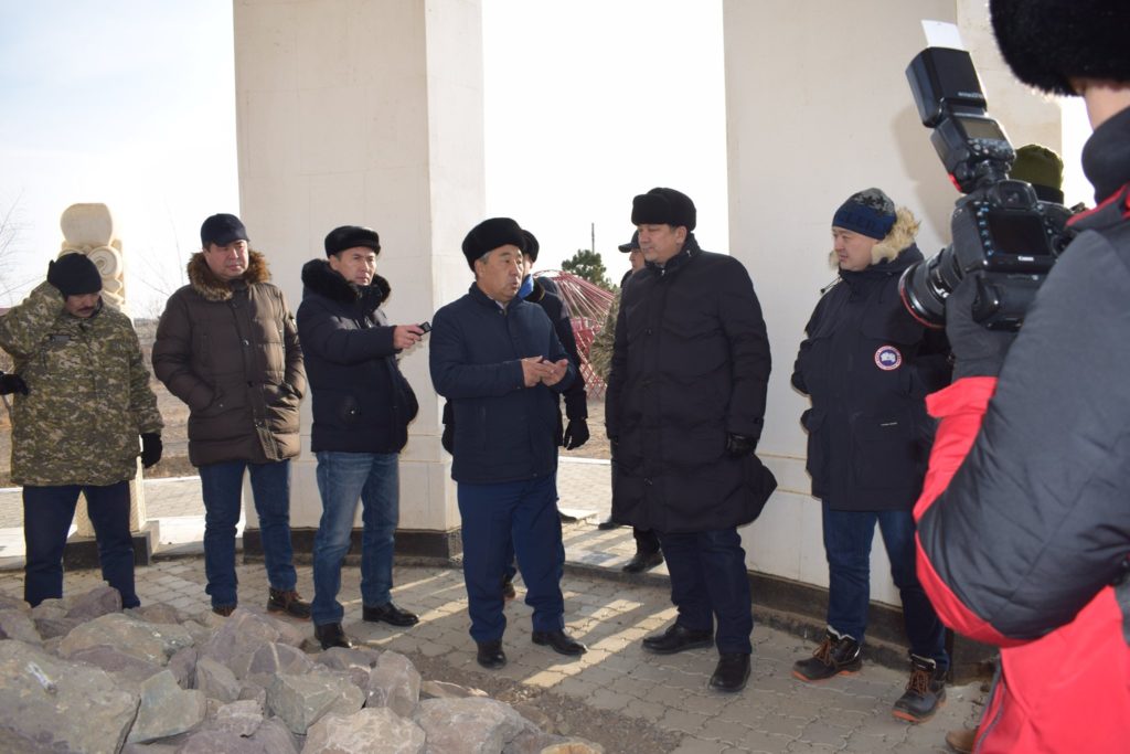 Аким области Нурлан Ногаев обсудил актуальные вопросы музея-заповедника Сарайшык