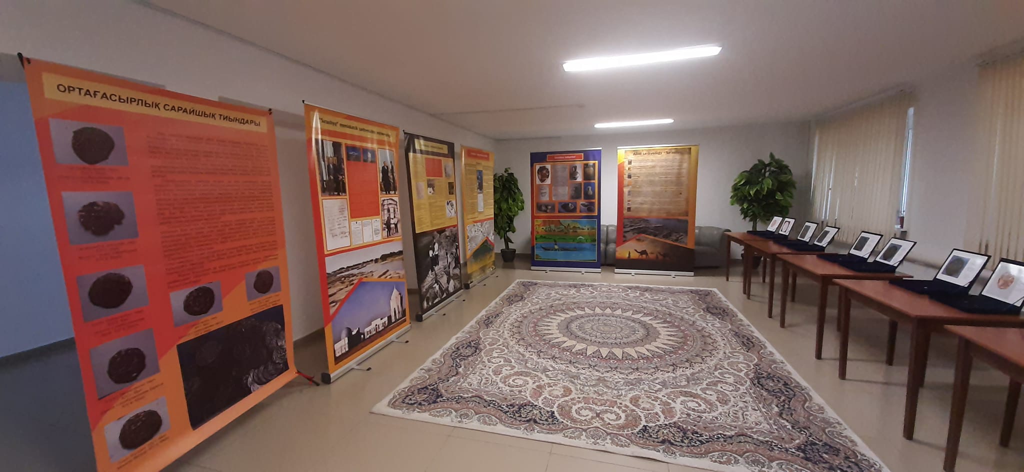 An exhibition was organized in the House of students