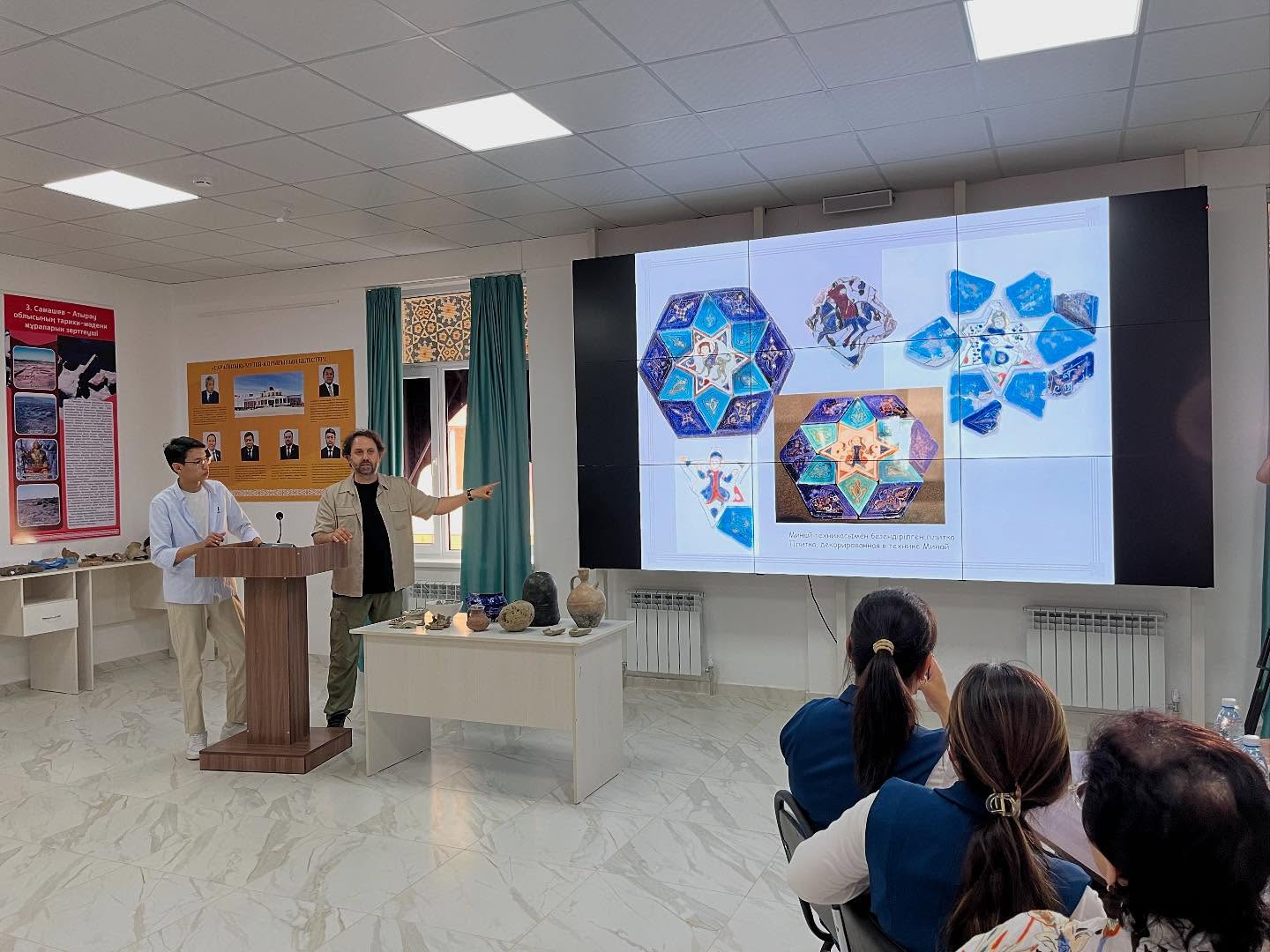 Ankara University scientist, PhD, specialist in medieval ceramics Muharrem Ceken